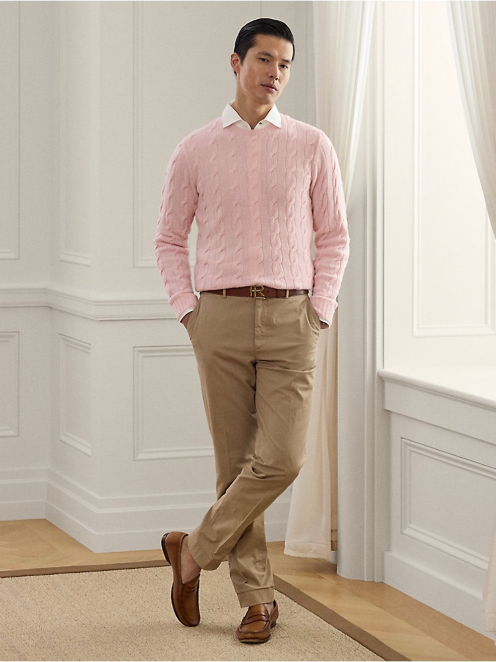 Polo by Ralph Lauren Classic-Fit Tan Chinos